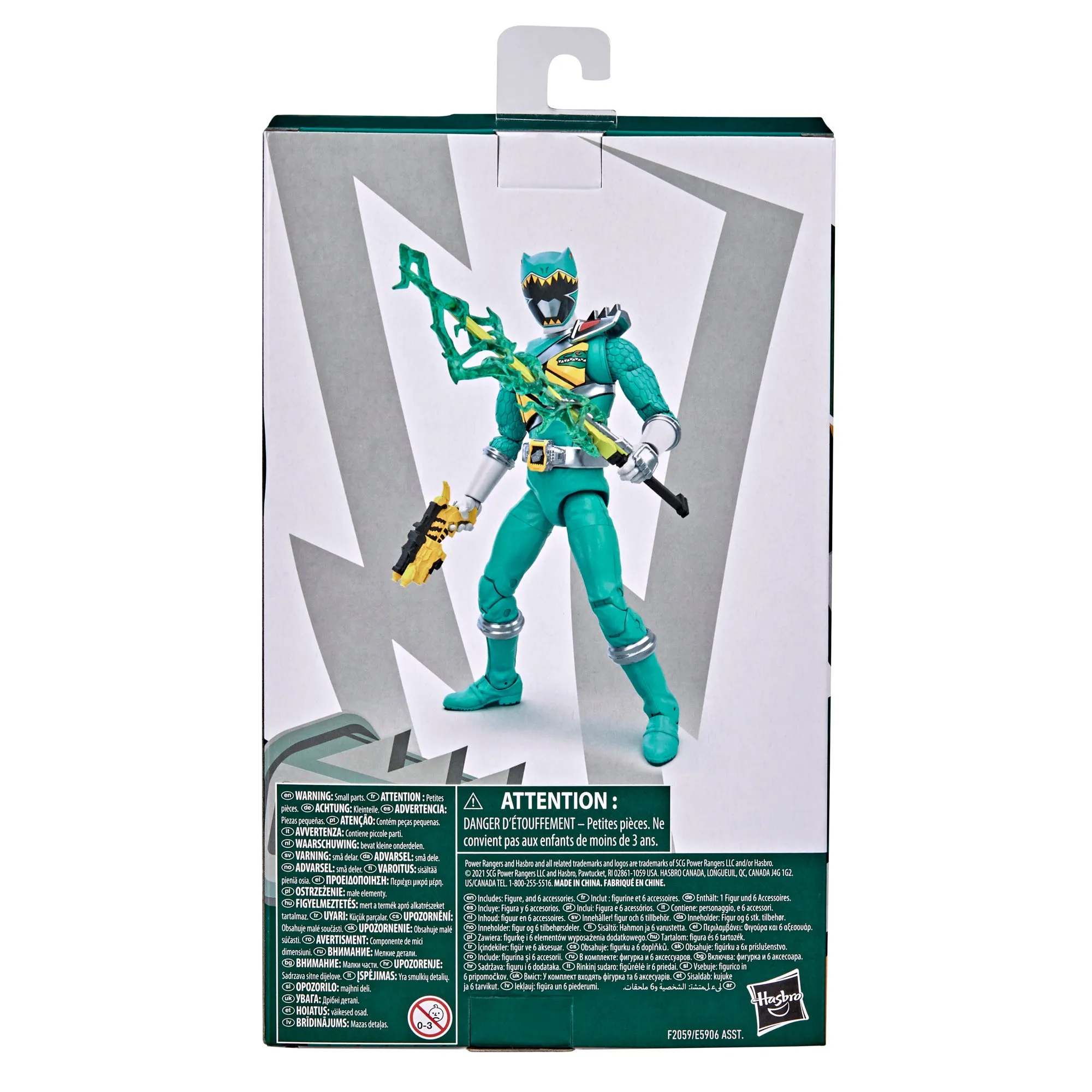 Power Rangers Lightning Collection Dino Charge Green Ranger Figure