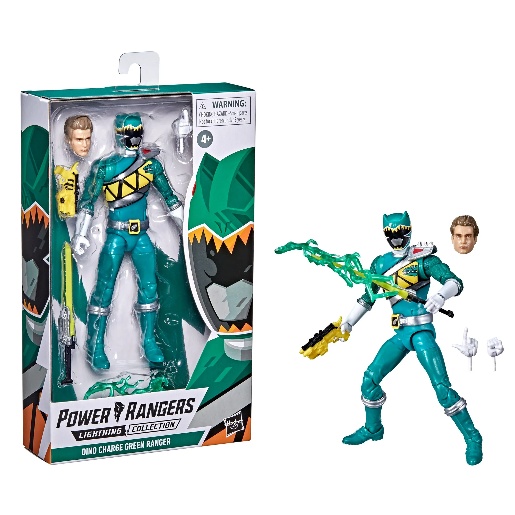 Power Rangers Lightning Collection Dino Charge Green Ranger Figure