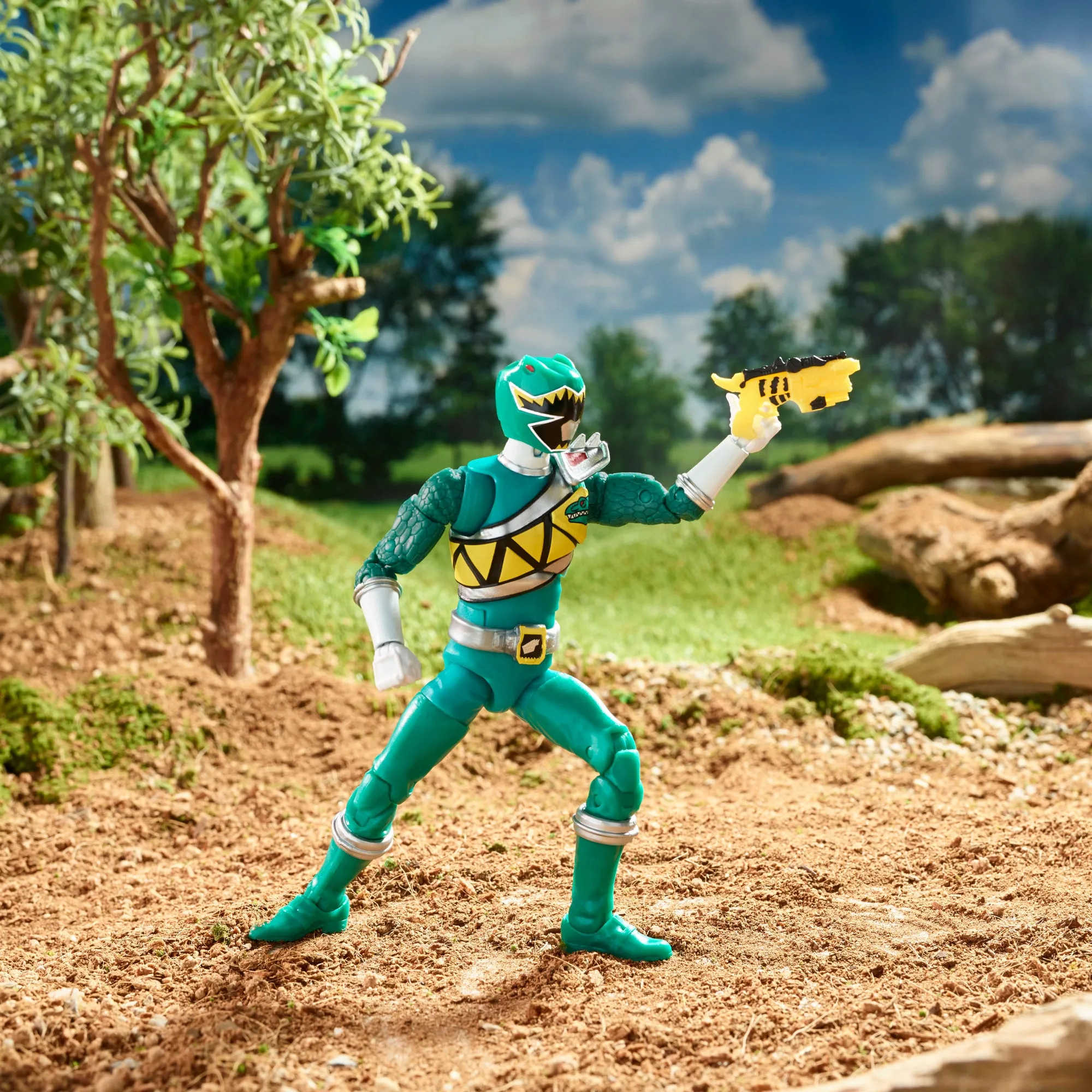 Power Rangers Lightning Collection Dino Charge Green Ranger Figure