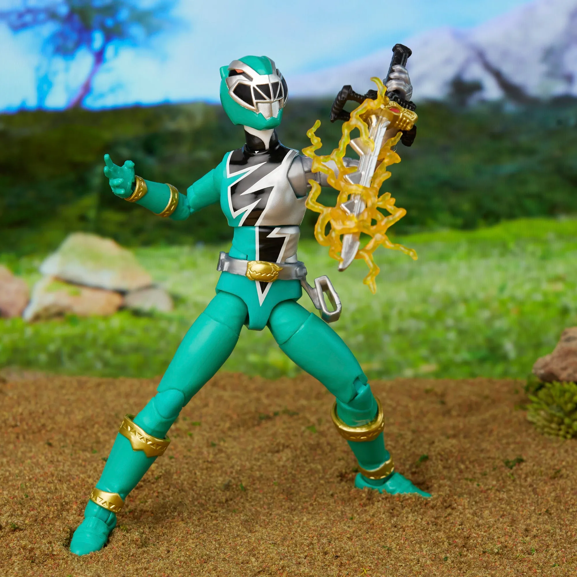 Power Rangers Lightning Collection Dino Fury Green Ranger