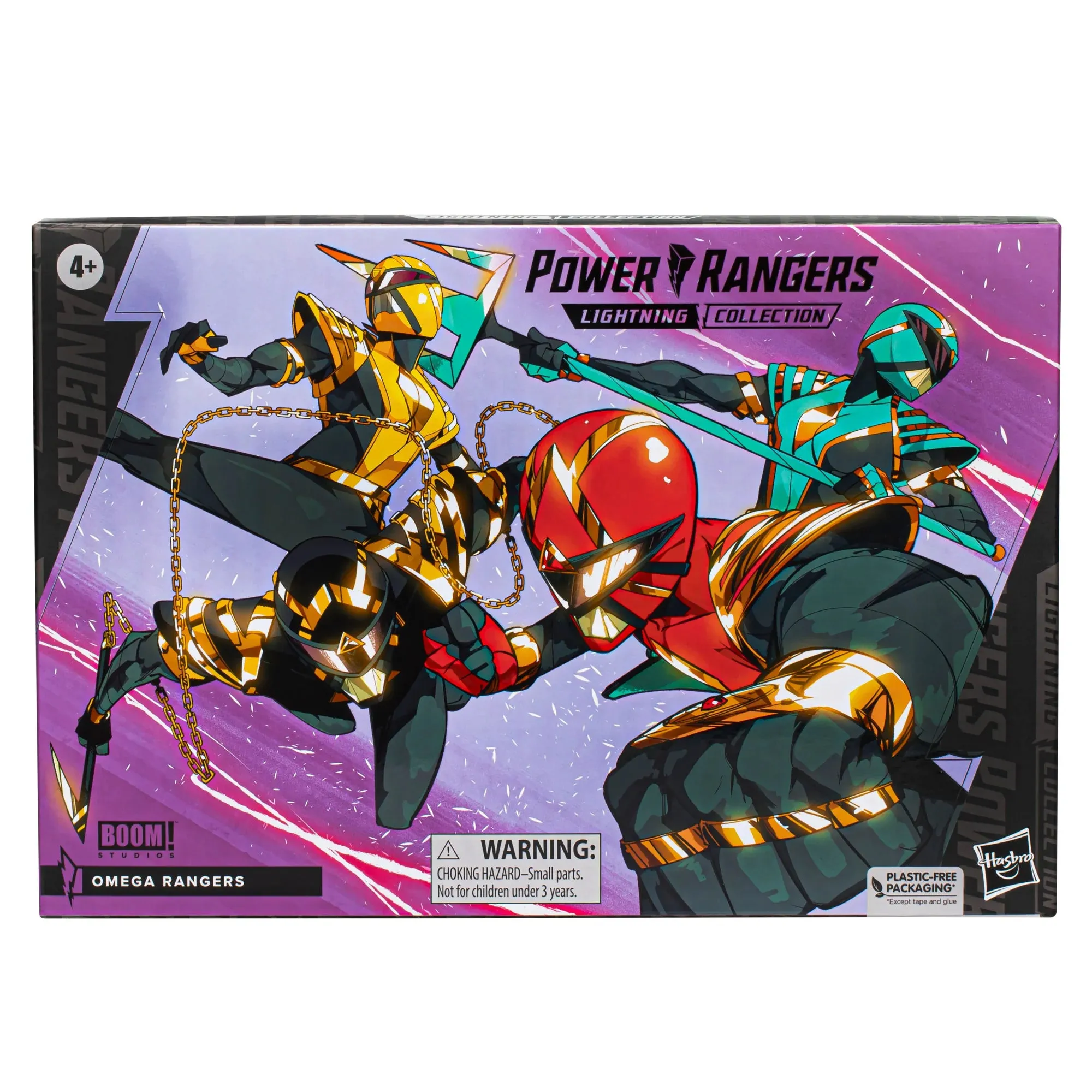 Power Rangers: Lightning Collection - HasCon 2023 - Omega Rangers 4-Pack Exclusive (F8780) LAST ONE!