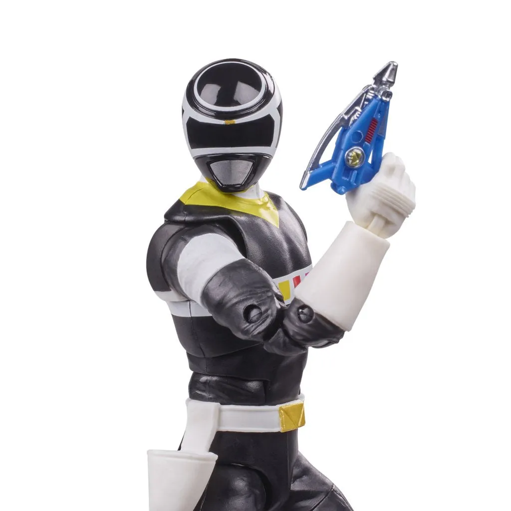 Power Rangers Lightning Collection - In Space Black Ranger Action Figure (E8963) LOW STOCK