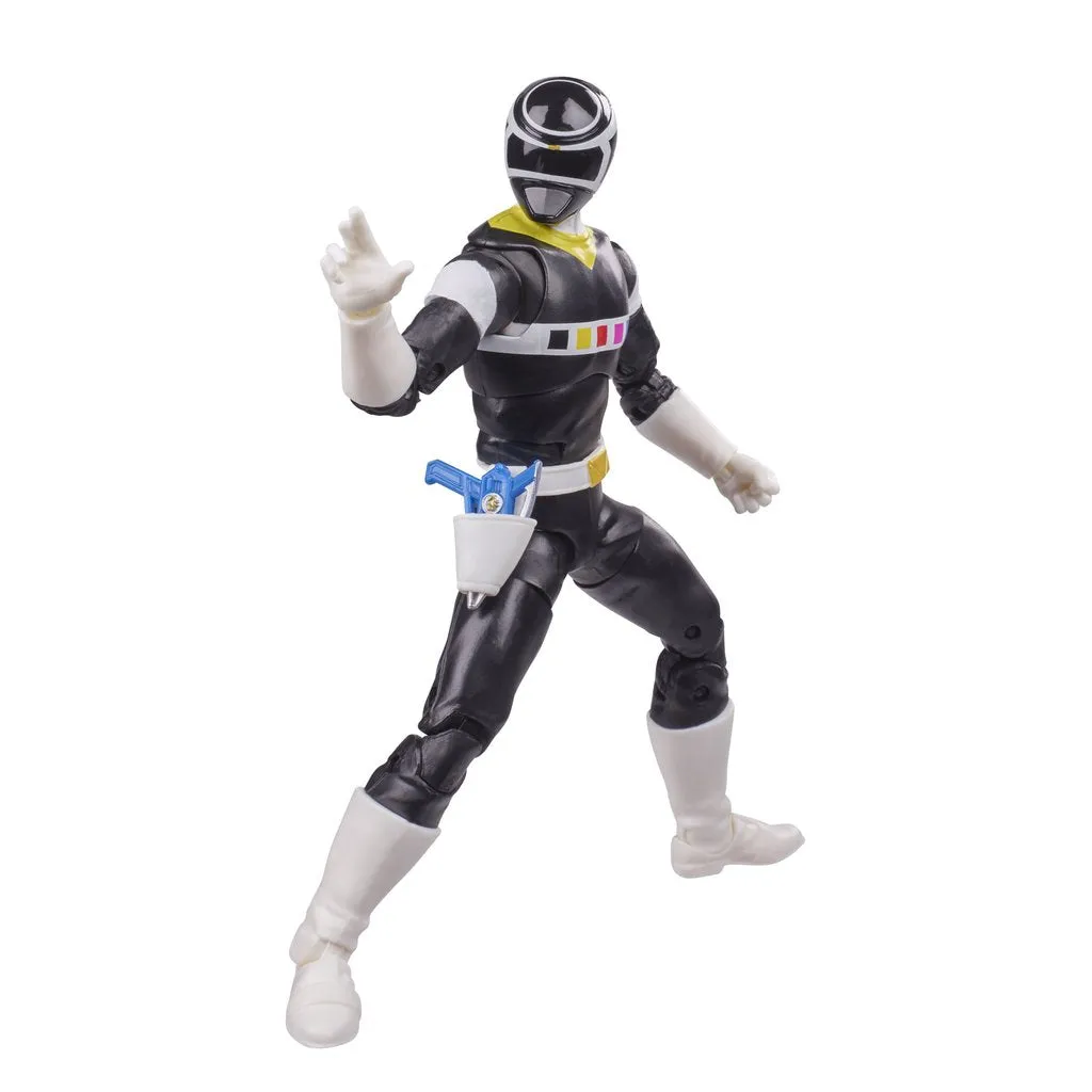 Power Rangers Lightning Collection - In Space Black Ranger Action Figure (E8963) LOW STOCK