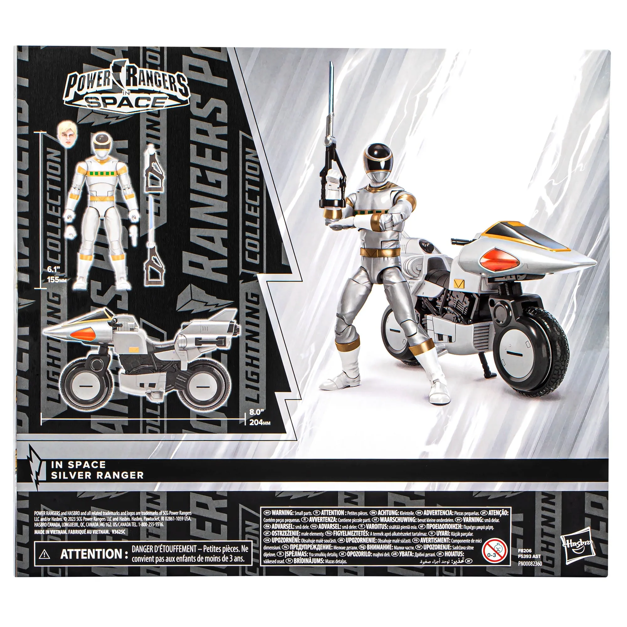 Power Rangers Lightning Collection In Space Silver Ranger