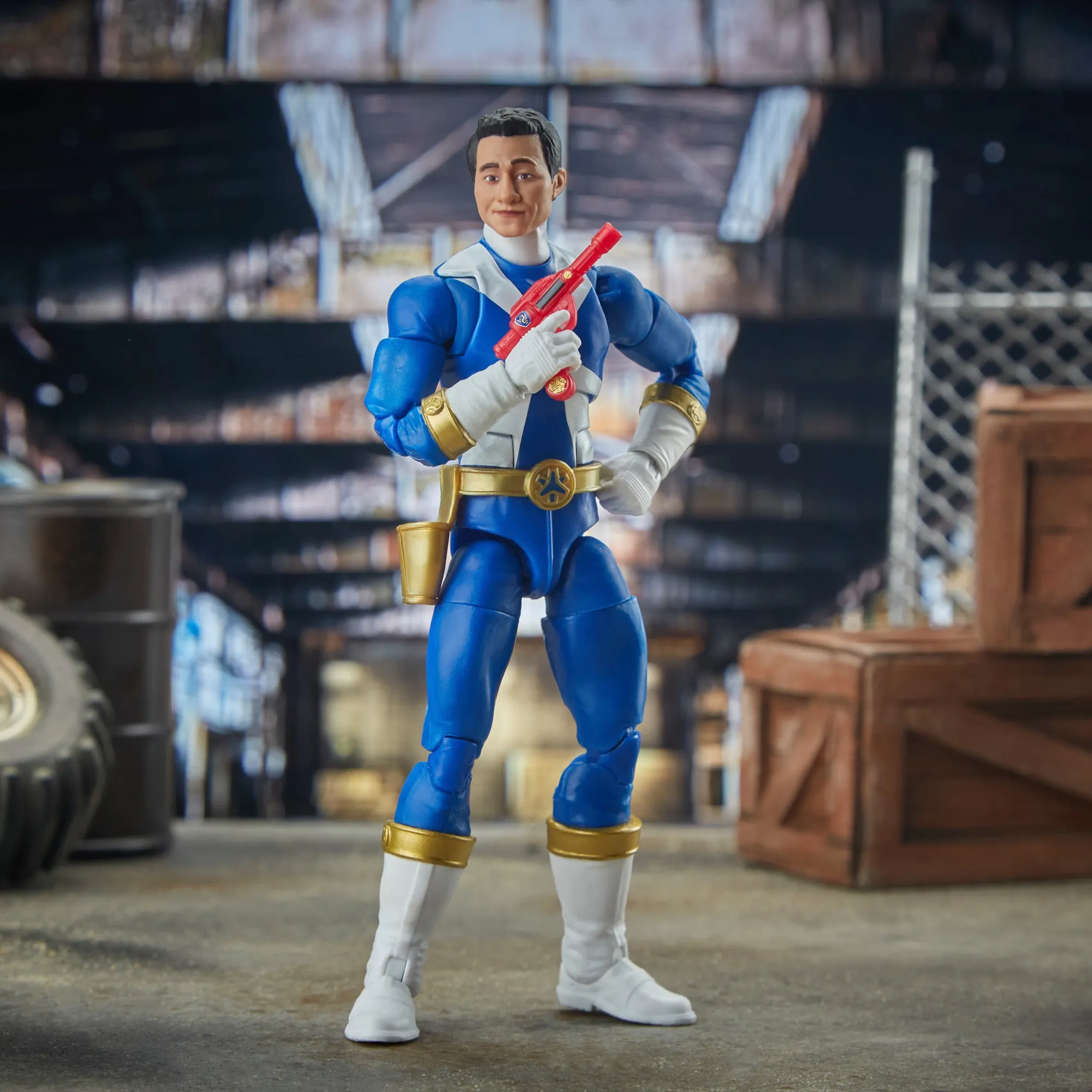 Power Rangers Lightning Collection Lightspeed Rescue Blue Ranger Figure