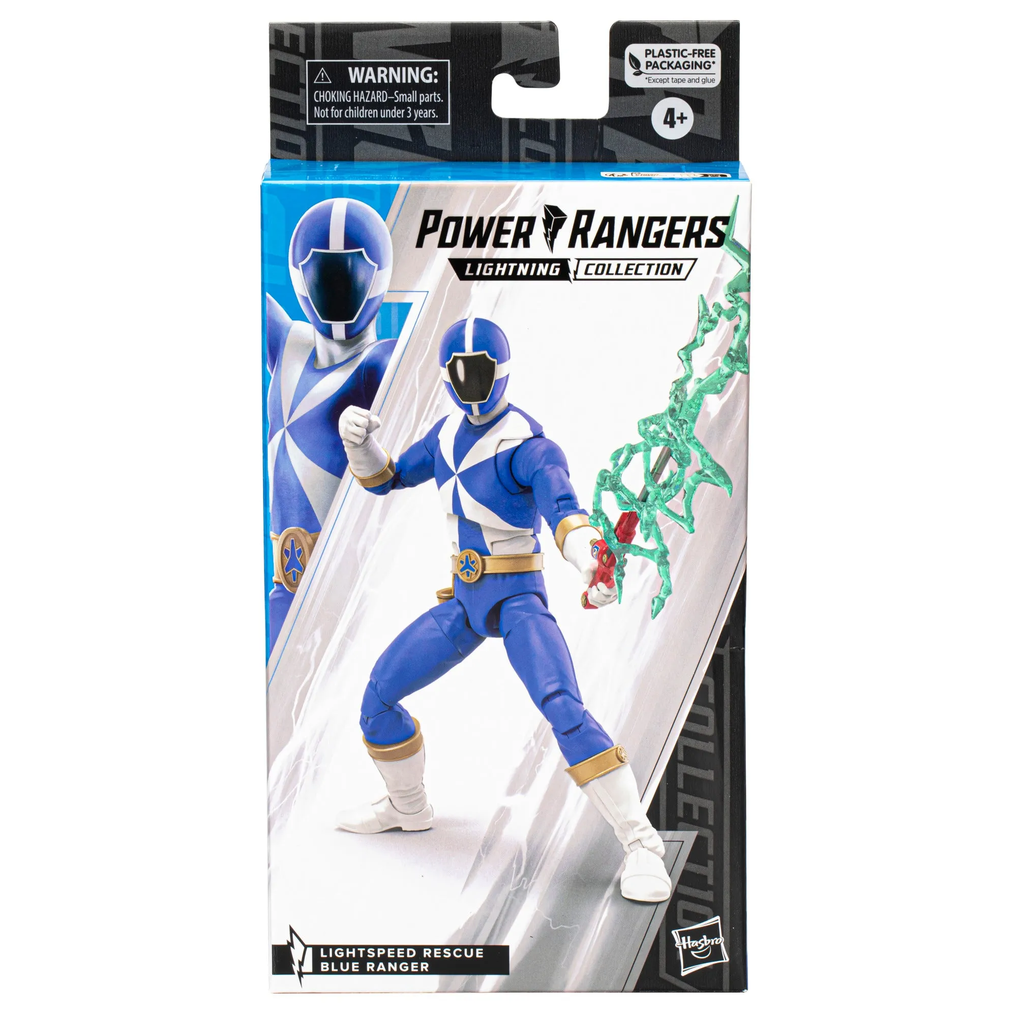 Power Rangers Lightning Collection Lightspeed Rescue Blue Ranger Figure