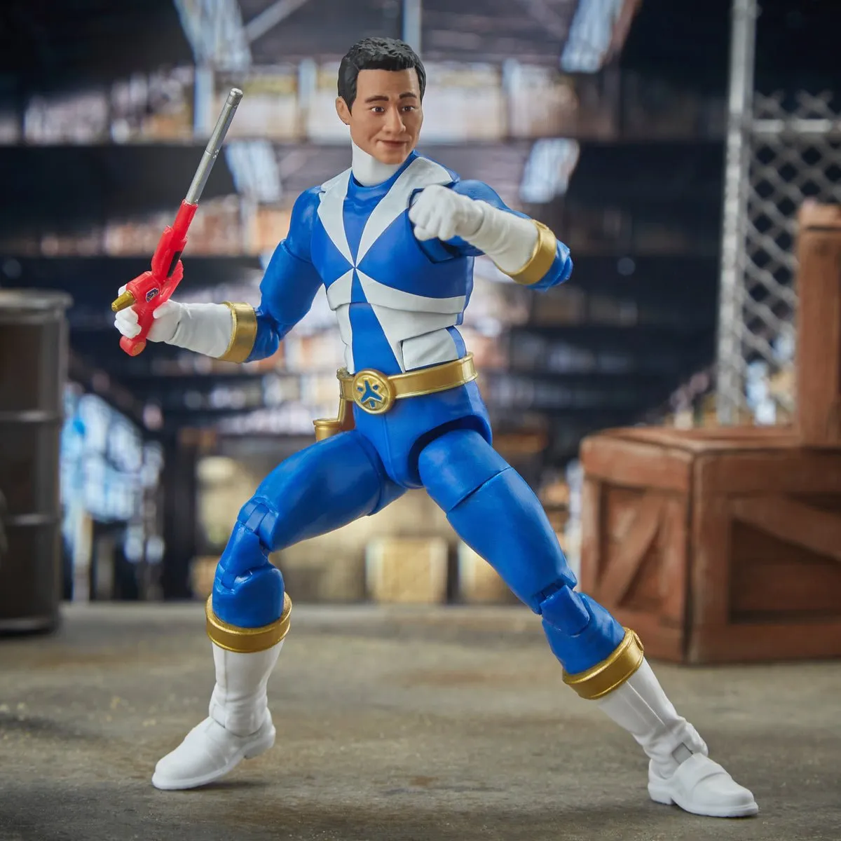 Power Rangers Lightning Collection Lightspeed Rescue Blue Ranger