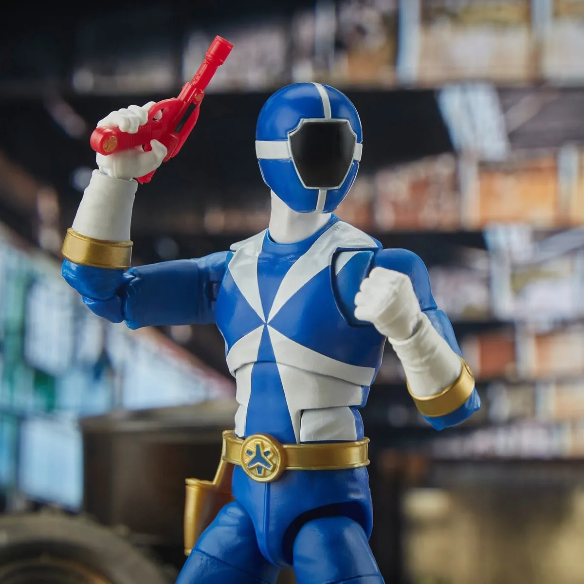 Power Rangers Lightning Collection Lightspeed Rescue Blue Ranger