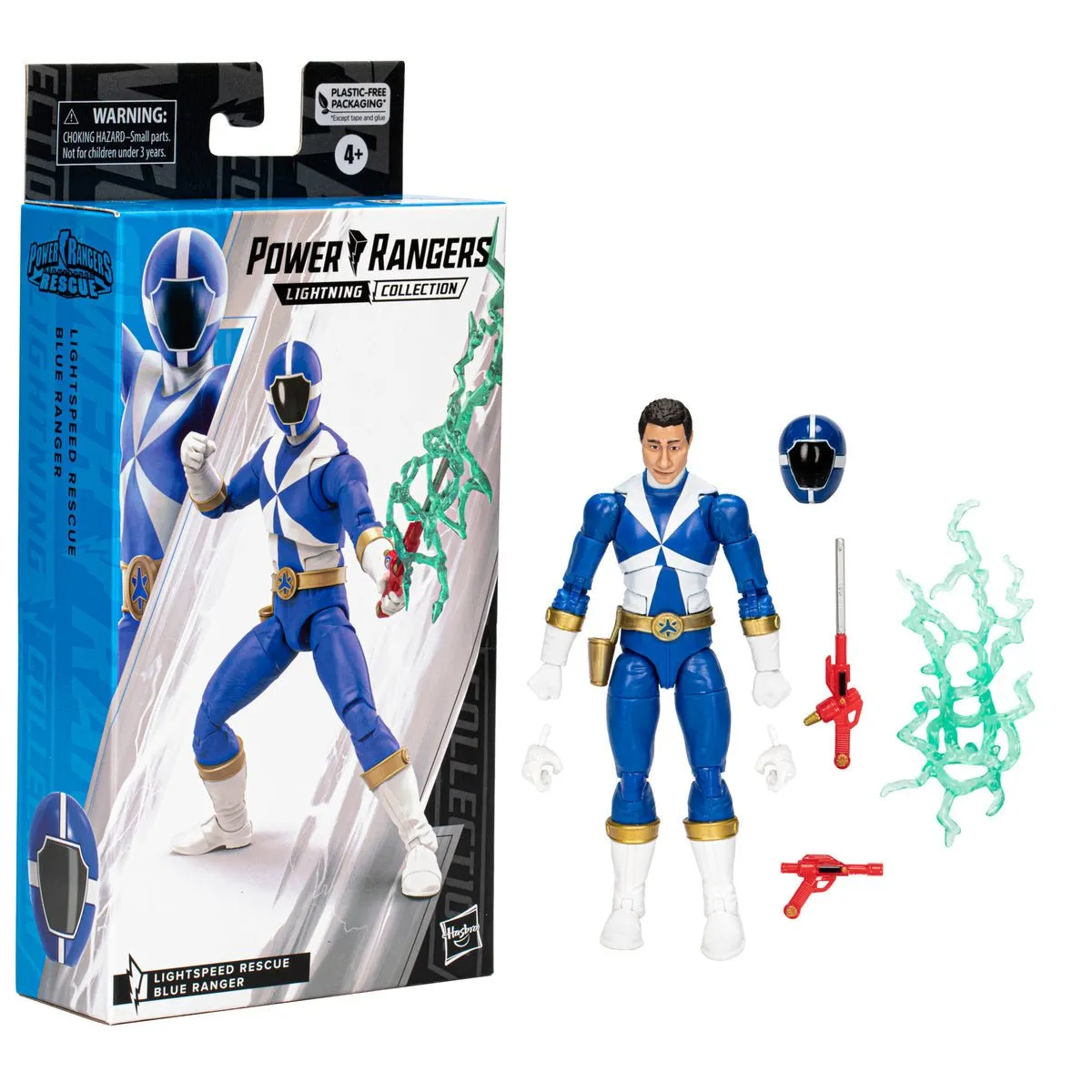 Power Rangers Lightning Collection Lightspeed Rescue Blue Ranger