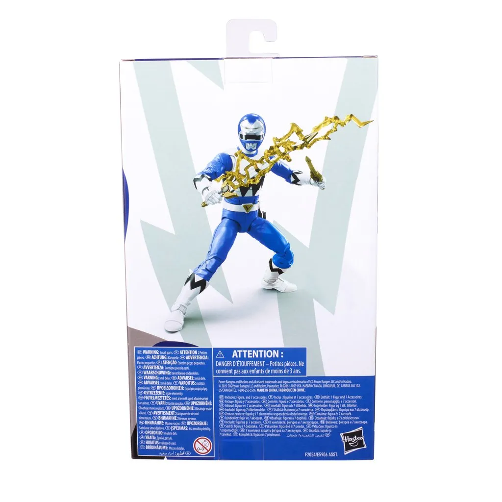 Power Rangers Lightning Collection - Lost Galaxy Blue Ranger Action Figure (F2054) LOW STOCK