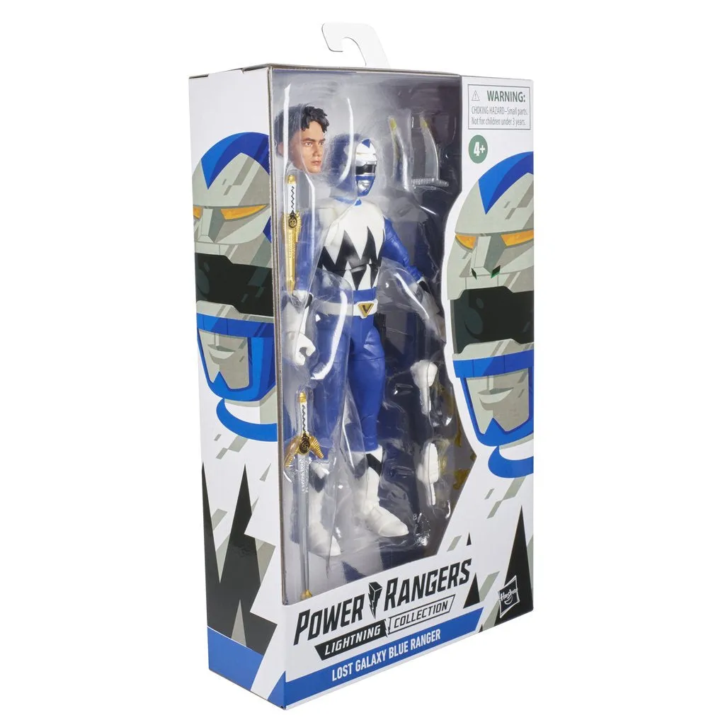 Power Rangers Lightning Collection - Lost Galaxy Blue Ranger Action Figure (F2054) LOW STOCK