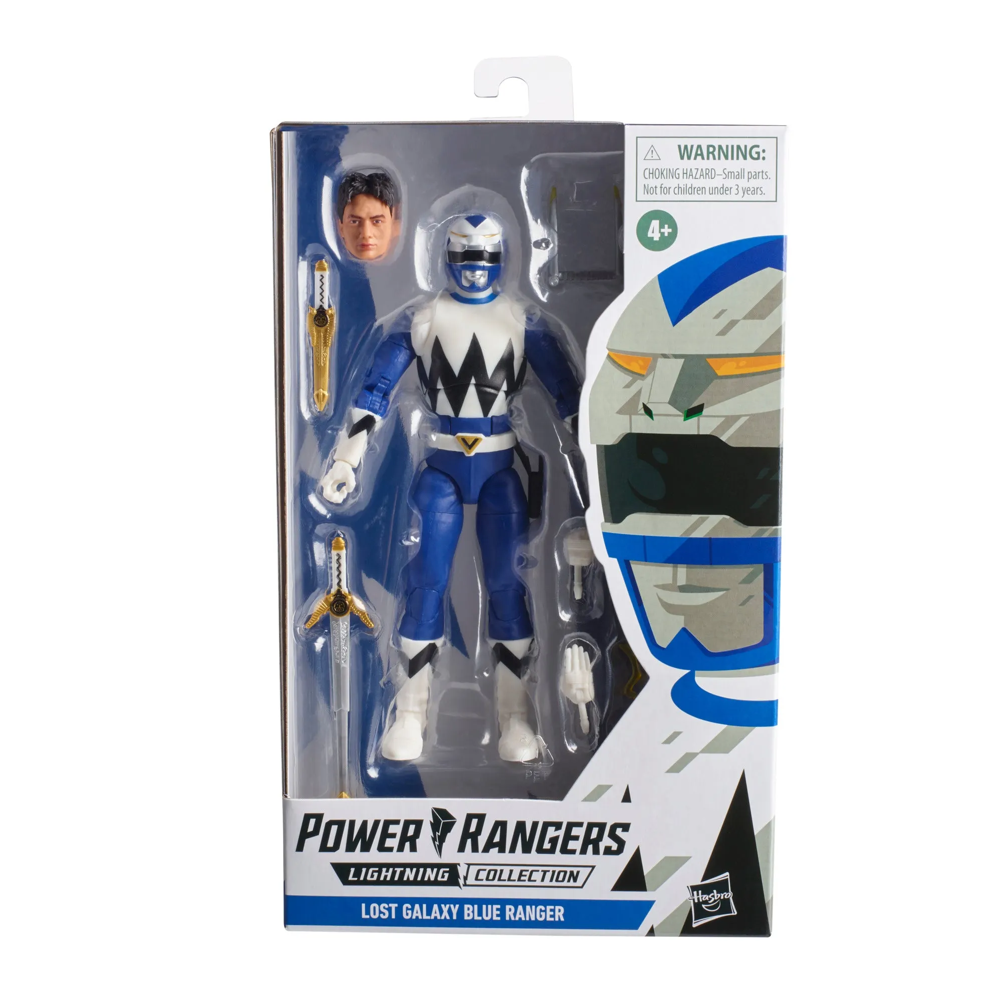 Power Rangers Lightning Collection Lost Galaxy Blue Ranger Figure