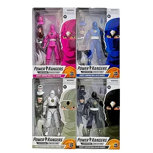 Power Rangers Lightning Collection - Mighty Morphin Ninja 4-Pack (F4626) Exclusive Action Figures LAST ONE!