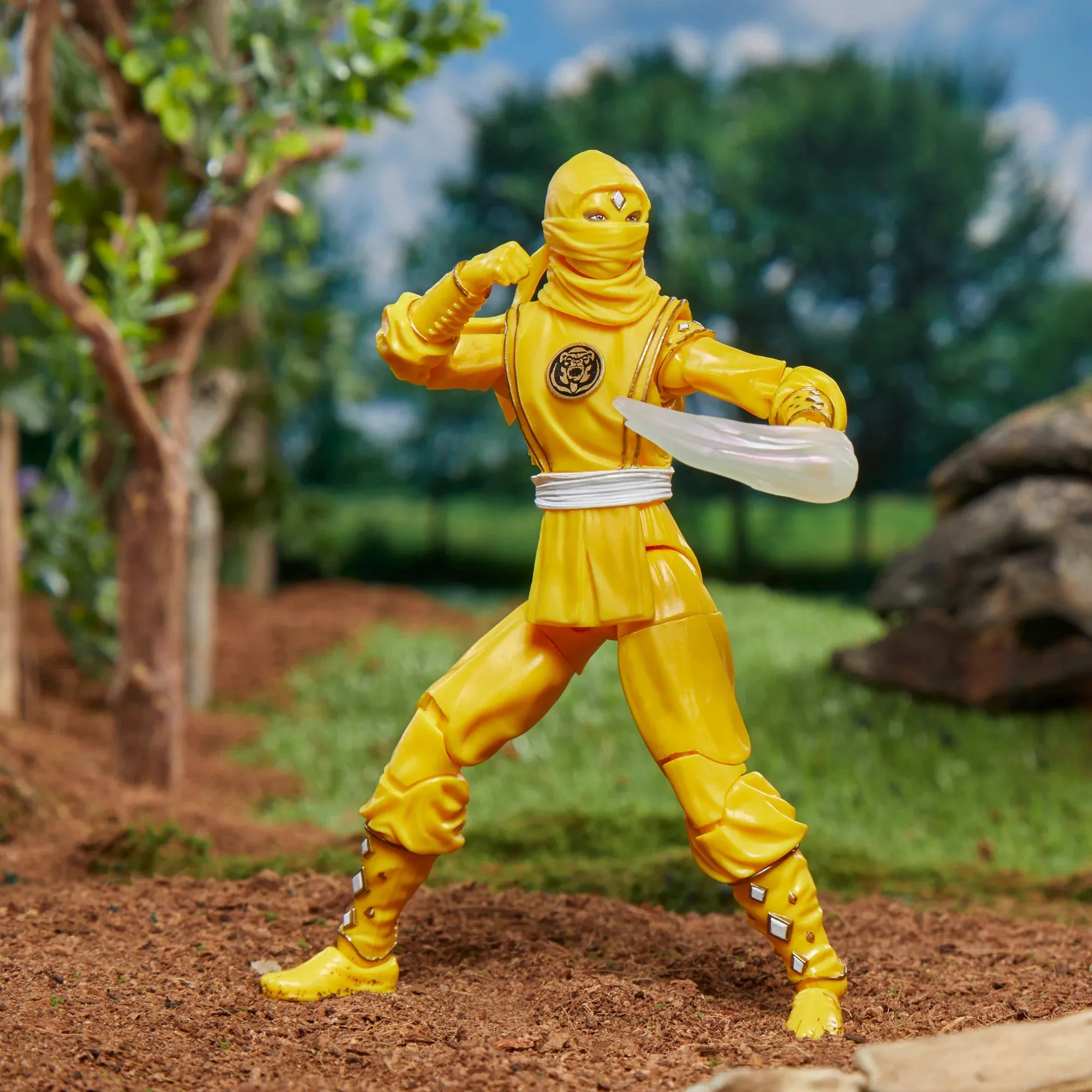 Power Rangers: Lightning Collection - Mighty Morphin Ninja Yellow Ranger Exclusive Action Figure (F5189) LOW STOCK