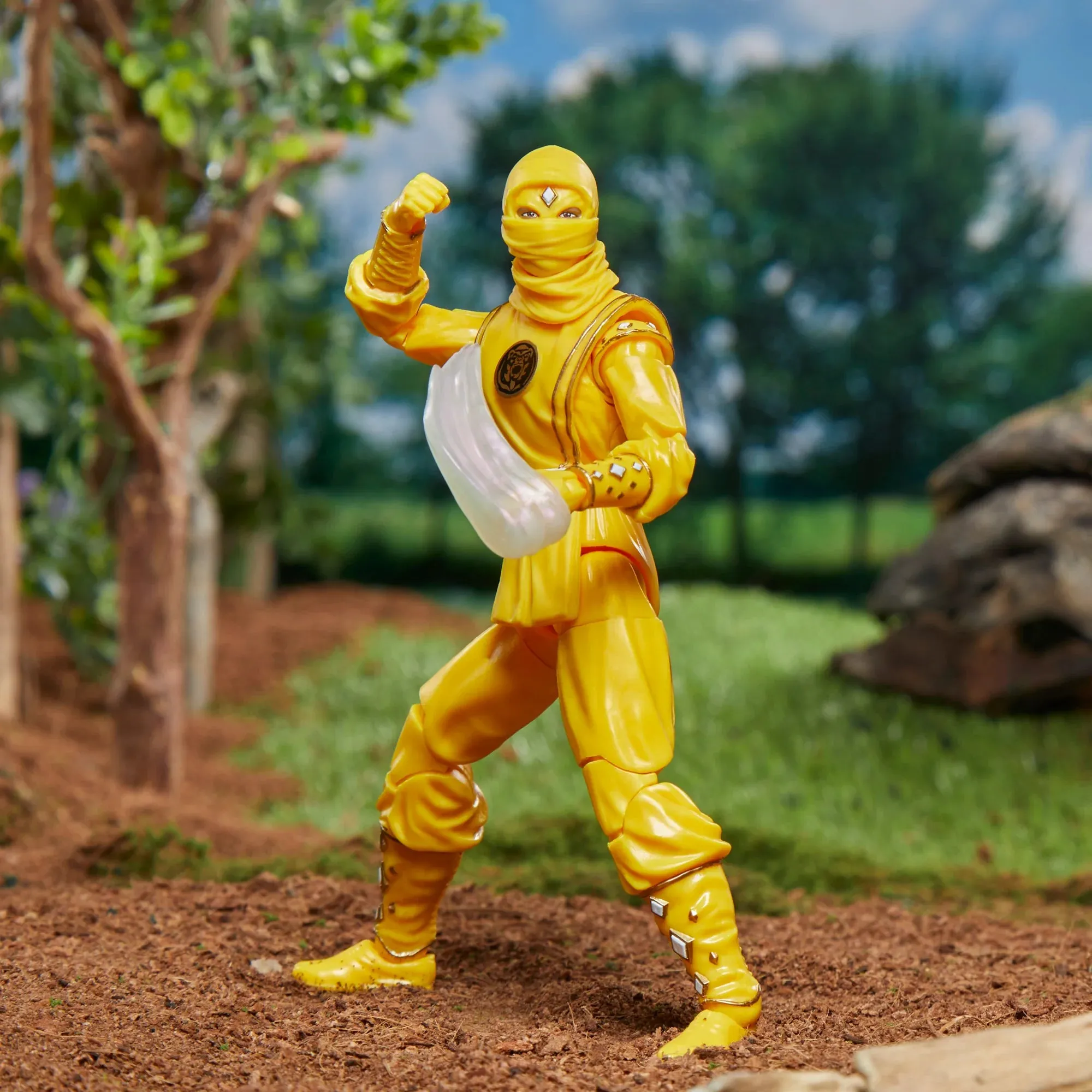 Power Rangers: Lightning Collection - Mighty Morphin Ninja Yellow Ranger Exclusive Action Figure (F5189) LOW STOCK