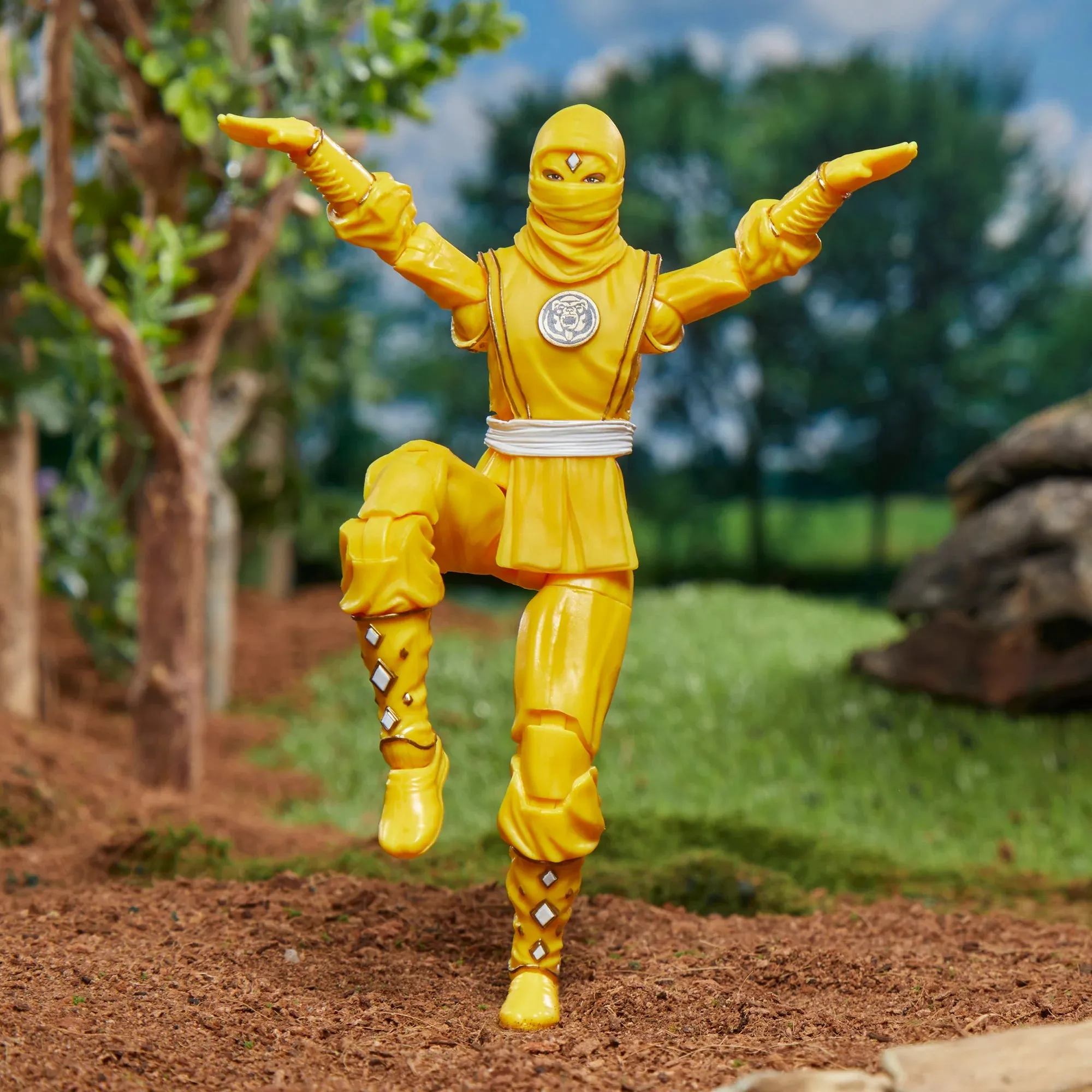 Power Rangers: Lightning Collection - Mighty Morphin Ninja Yellow Ranger Exclusive Action Figure (F5189) LOW STOCK