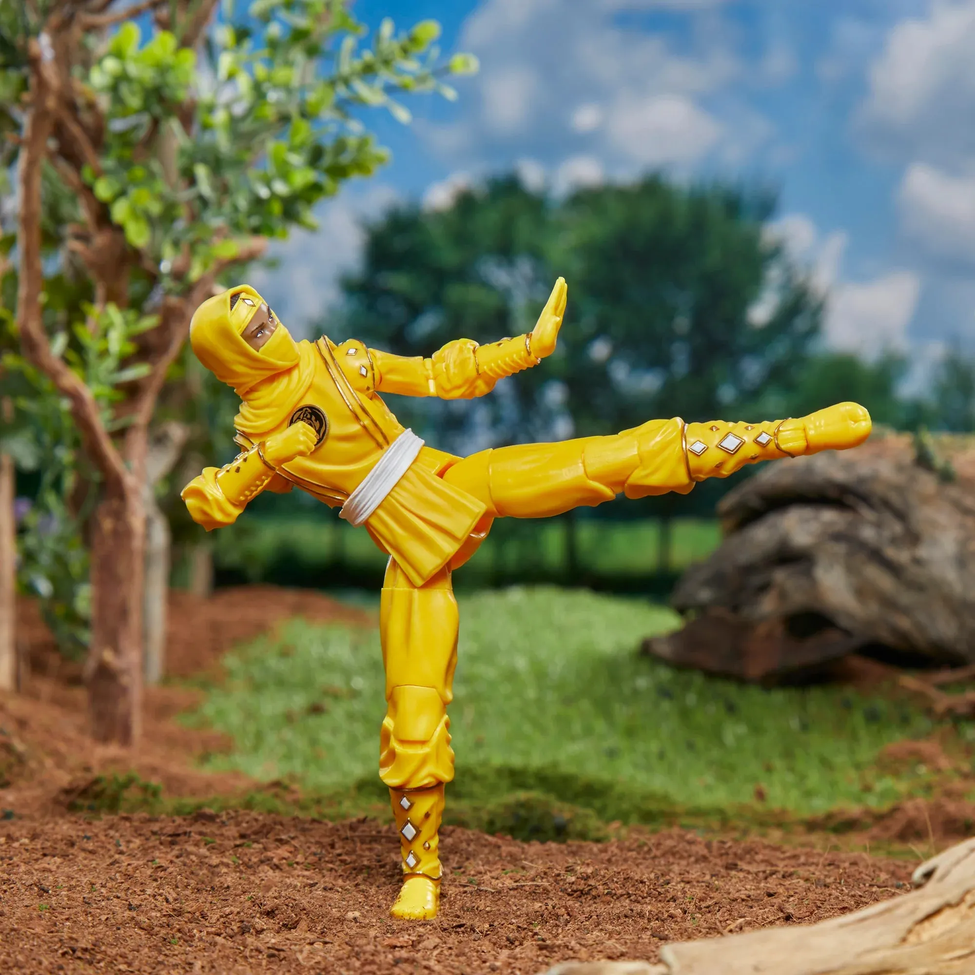 Power Rangers: Lightning Collection - Mighty Morphin Ninja Yellow Ranger Exclusive Action Figure (F5189) LOW STOCK