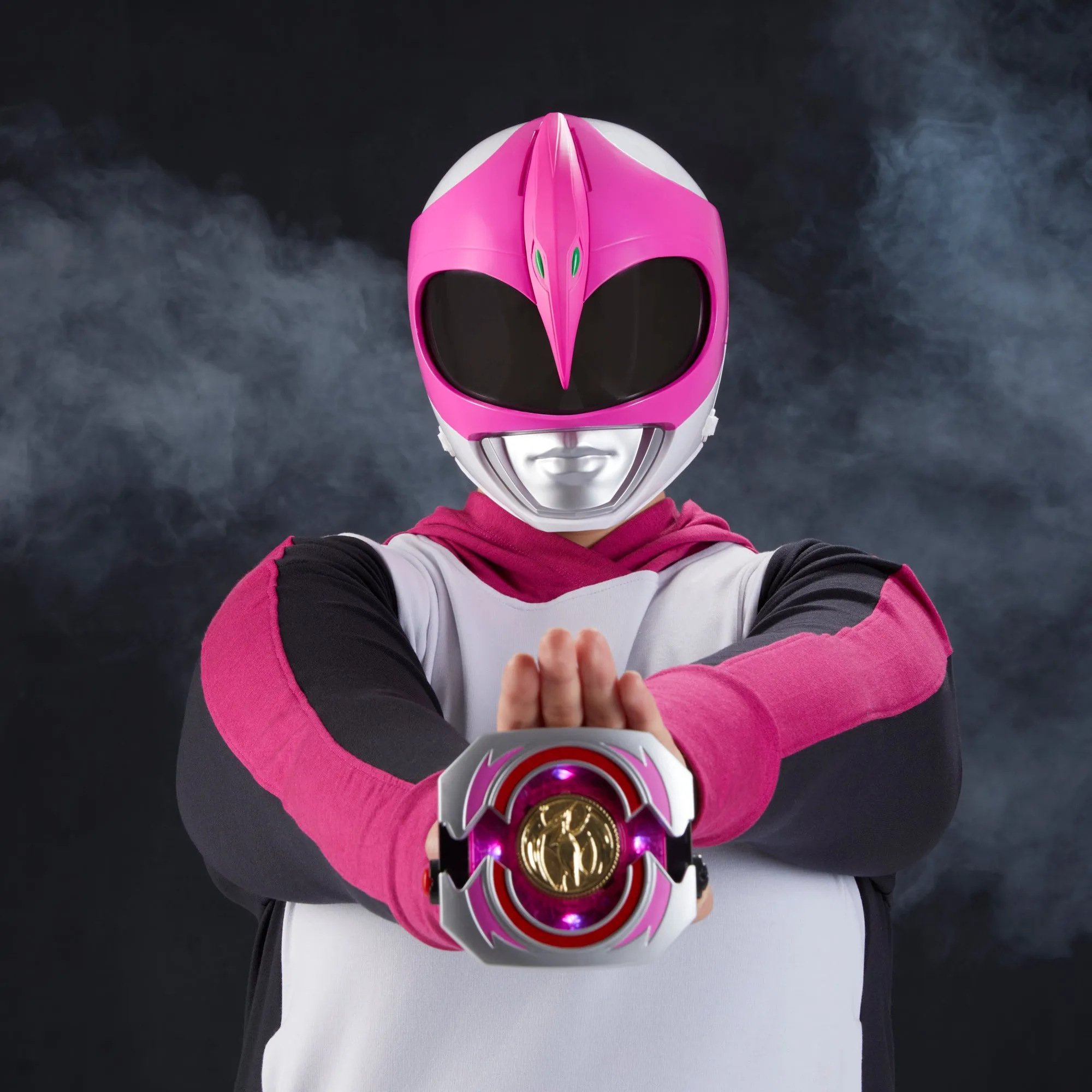 Power Rangers Lightning Collection Mighty Morphin Pink Helmet