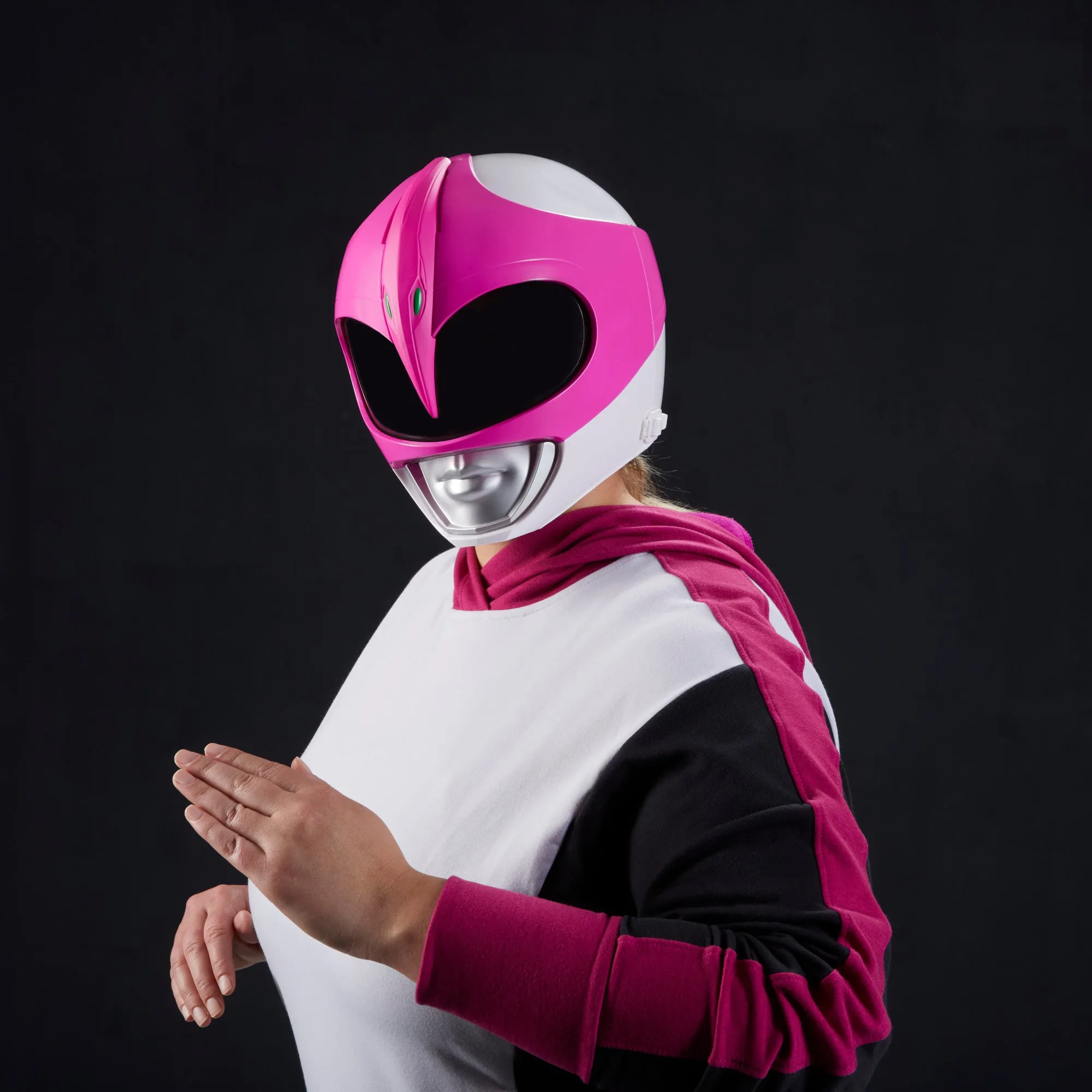 Power Rangers Lightning Collection Mighty Morphin Pink Helmet