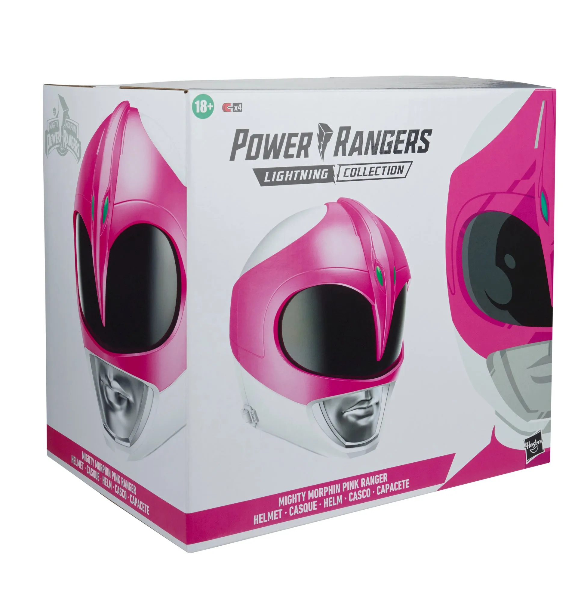 Power Rangers Lightning Collection Mighty Morphin Pink Helmet