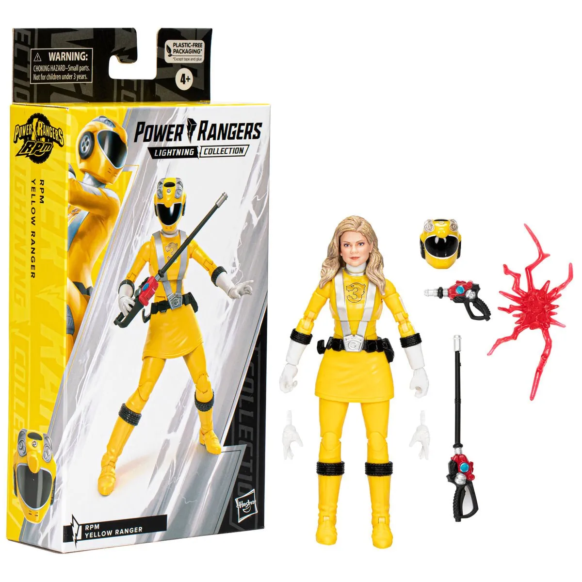 Power Rangers Lightning Collection RPM Yellow Ranger