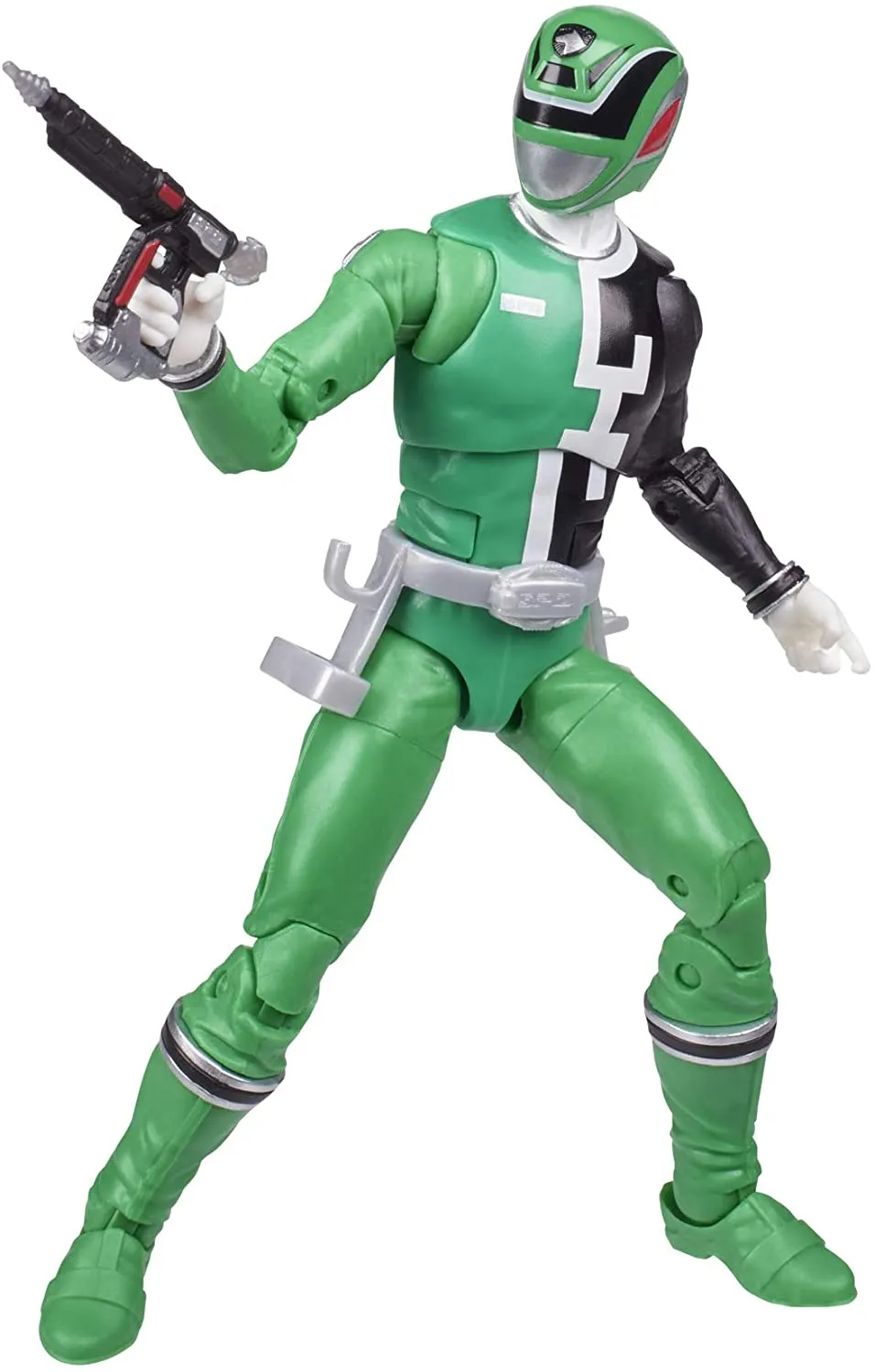 Power Rangers Lightning Collection S.P.D. Green Ranger 6-Inch Premium Collectible Action Figure Toy with Accessories