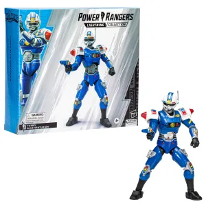 Power Rangers Lightning Collection - Turbo Blue Senturion Deluxe Action Figure (F8205)