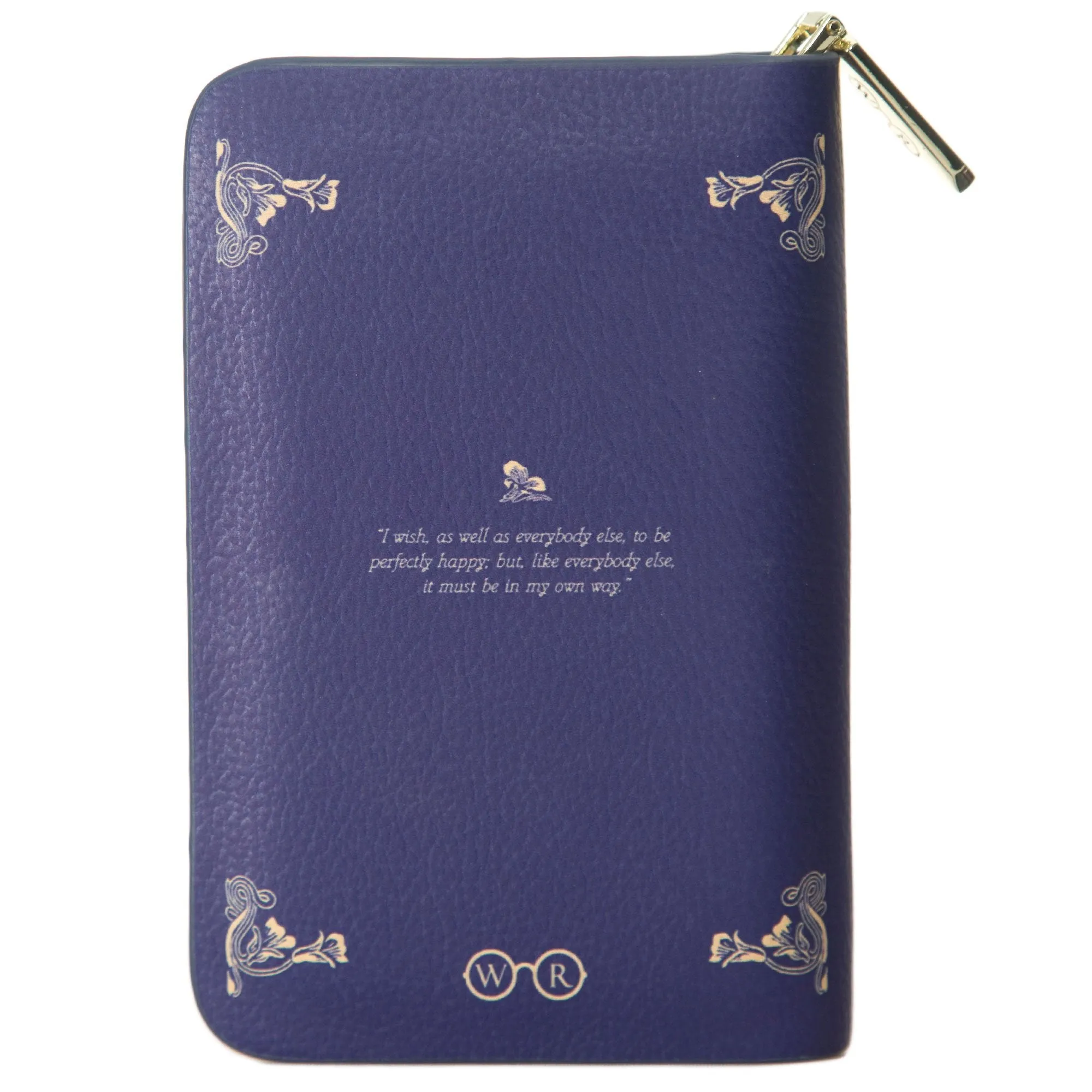 Sense and Sensibility Book Zip Around Purse