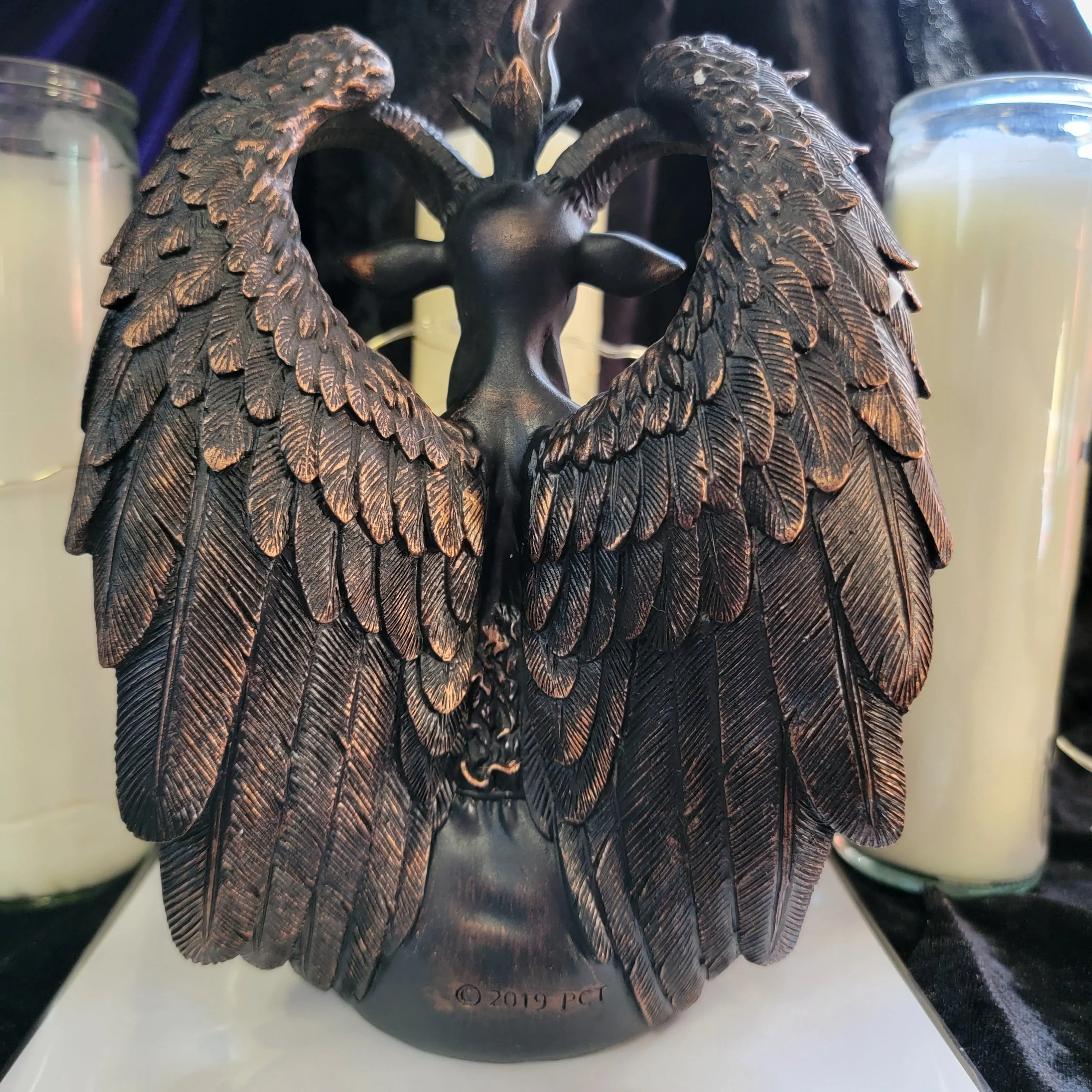 Sitting Baphomet Statue