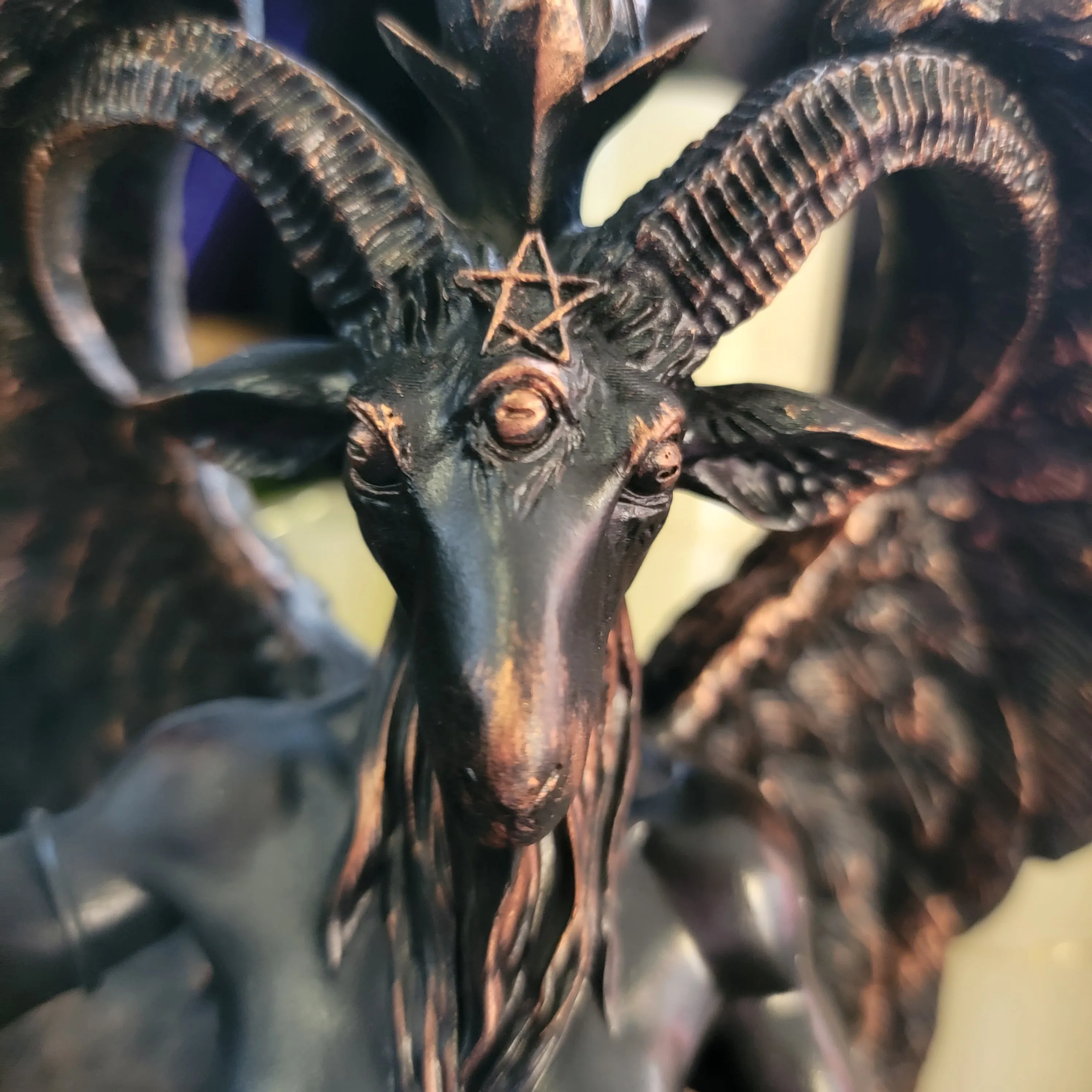 Sitting Baphomet Statue