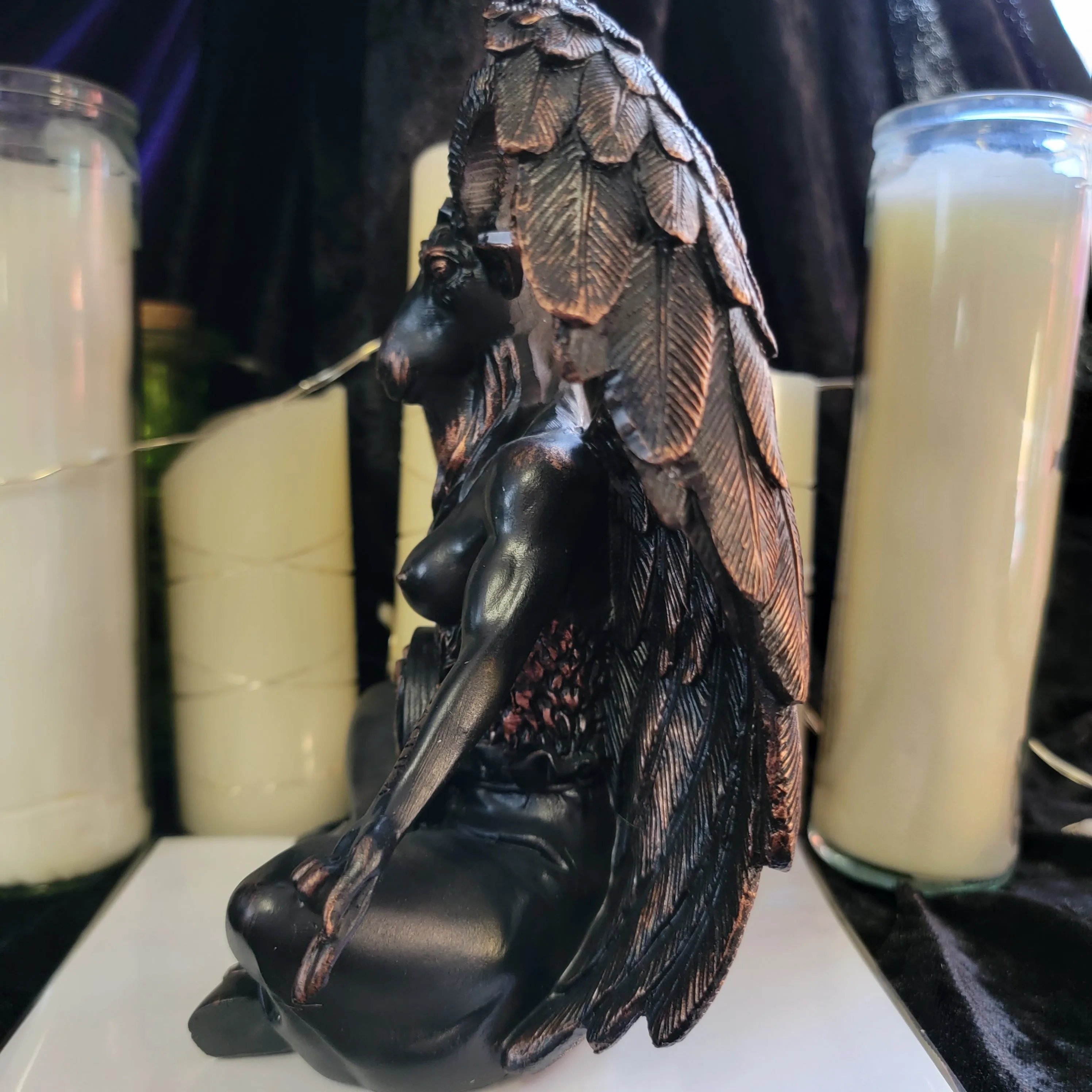 Sitting Baphomet Statue