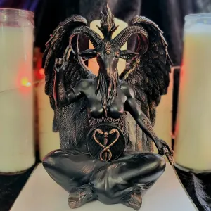 Sitting Baphomet Statue