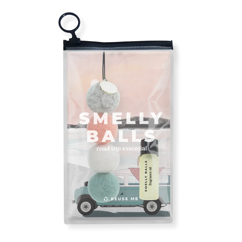 Smelly Balls Car Air Freshener - Seapink Set