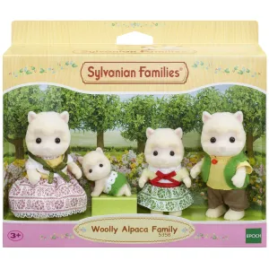 Sylvanian Families Woolly Alpaca Family