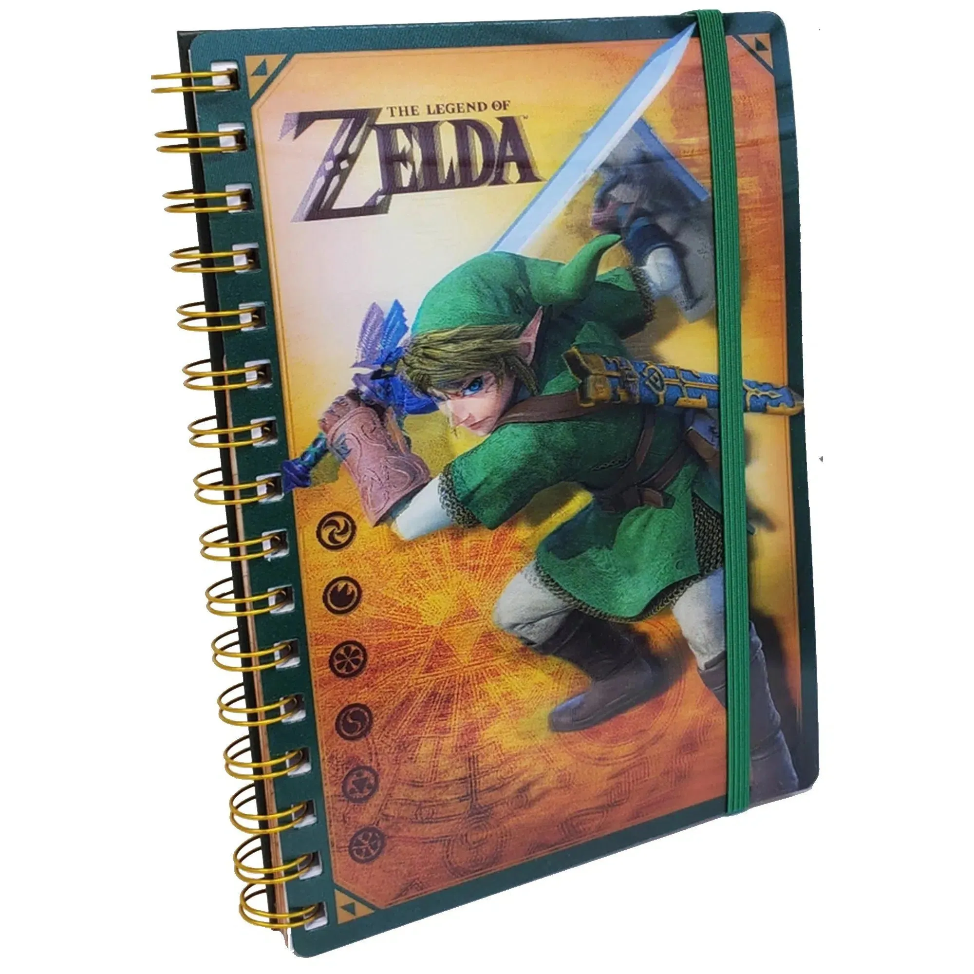 The Legend of Zelda - Link 3D Lenticular Wiro Notebook (A5) - Pyramid America