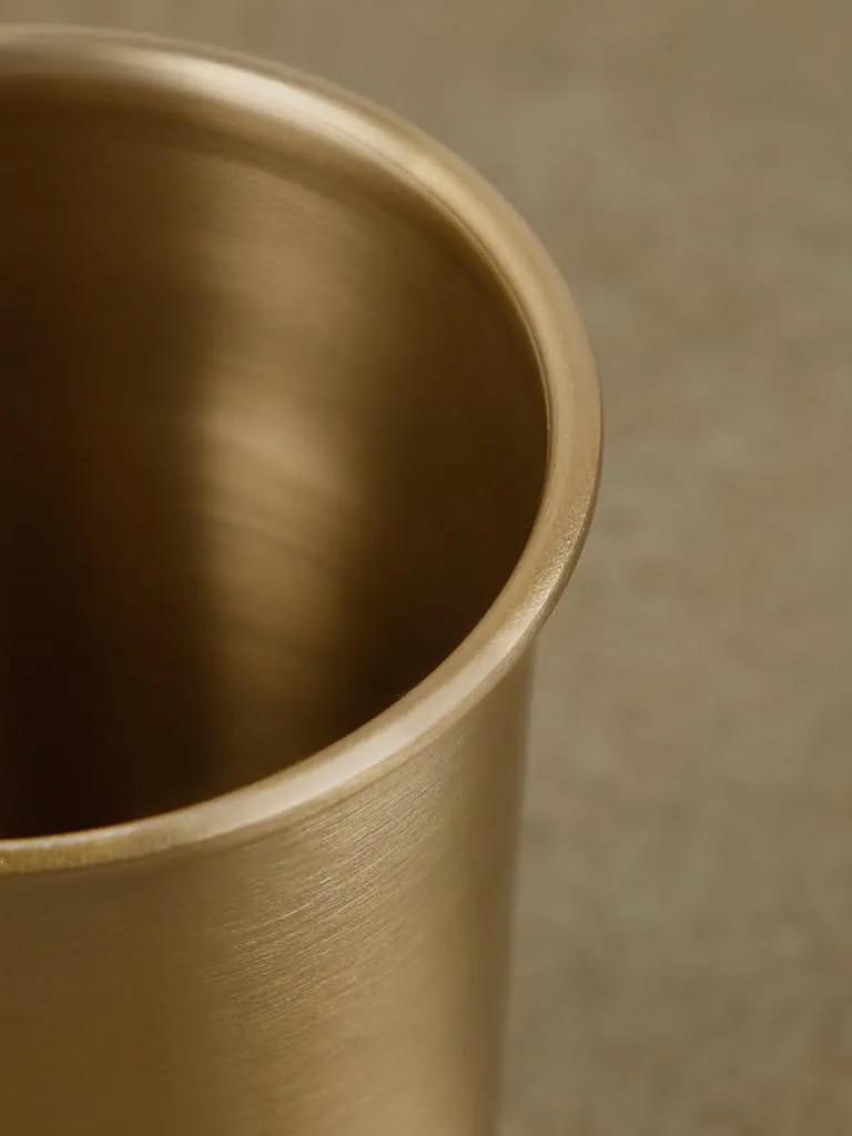 Westside Home Dull Gold Stainless Steel Tumbler