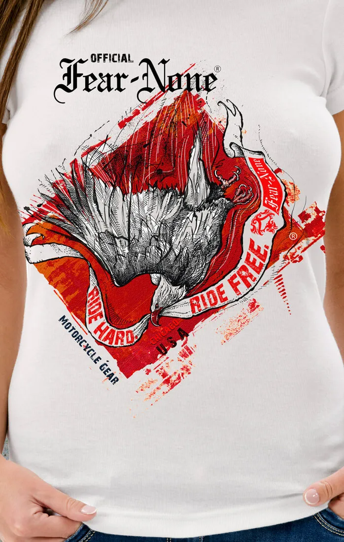 Women's Screaming Eagle Flame Rider (Short Sleeve)