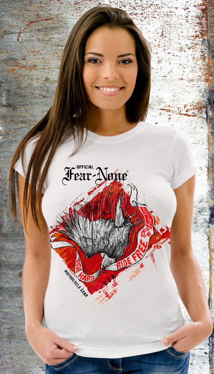 Women's Screaming Eagle Flame Rider (Short Sleeve)